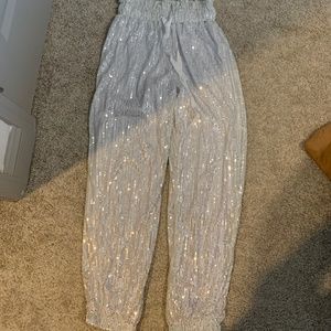 Sequin joggers
